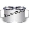 10 oz. White Stainless Steel Coffee Mug Thumbnail