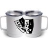 10 oz. White Stainless Steel Coffee Mug Thumbnail