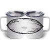 10 oz. White Stainless Steel Coffee Mug Thumbnail