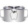 10 oz. White Stainless Steel Coffee Mug Thumbnail