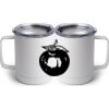 10 oz. White Stainless Steel Coffee Mug Thumbnail