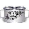 10 oz. White Stainless Steel Coffee Mug Thumbnail