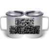 10 oz. White Stainless Steel Coffee Mug Thumbnail
