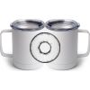 10 oz. White Stainless Steel Coffee Mug Thumbnail