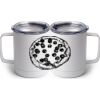 10 oz. White Stainless Steel Coffee Mug Thumbnail