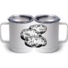 10 oz. White Stainless Steel Coffee Mug Thumbnail