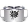 10 oz. White Stainless Steel Coffee Mug Thumbnail