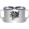 10 oz. White Stainless Steel Coffee Mug Thumbnail