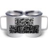 10 oz. White Stainless Steel Coffee Mug Thumbnail