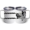 10 oz. White Stainless Steel Coffee Mug Thumbnail