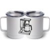 10 oz. White Stainless Steel Coffee Mug Thumbnail