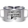 10 oz. White Stainless Steel Coffee Mug Thumbnail