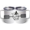 10 oz. White Stainless Steel Coffee Mug Thumbnail
