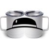10 oz. White Stainless Steel Coffee Mug Thumbnail