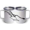 10 oz. White Stainless Steel Coffee Mug Thumbnail