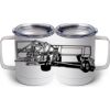 10 oz. White Stainless Steel Coffee Mug Thumbnail