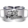 10 oz. White Stainless Steel Coffee Mug Thumbnail