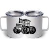 10 oz. White Stainless Steel Coffee Mug Thumbnail