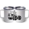 10 oz. White Stainless Steel Coffee Mug Thumbnail