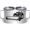10 oz. White Stainless Steel Coffee Mug Thumbnail