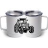 10 oz. White Stainless Steel Coffee Mug Thumbnail
