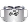 10 oz. White Stainless Steel Coffee Mug Thumbnail