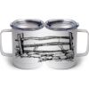 10 oz. White Stainless Steel Coffee Mug Thumbnail