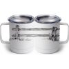 10 oz. White Stainless Steel Coffee Mug Thumbnail