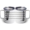 10 oz. White Stainless Steel Coffee Mug Thumbnail