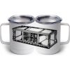 10 oz. White Stainless Steel Coffee Mug Thumbnail