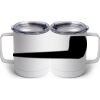 10 oz. White Stainless Steel Coffee Mug Thumbnail