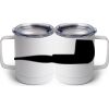 10 oz. White Stainless Steel Coffee Mug Thumbnail