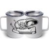 10 oz. White Stainless Steel Coffee Mug Thumbnail