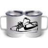 10 oz. White Stainless Steel Coffee Mug Thumbnail