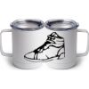 10 oz. White Stainless Steel Coffee Mug Thumbnail