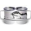 10 oz. White Stainless Steel Coffee Mug Thumbnail