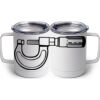 10 oz. White Stainless Steel Coffee Mug Thumbnail