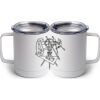 10 oz. White Stainless Steel Coffee Mug Thumbnail