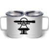 10 oz. White Stainless Steel Coffee Mug Thumbnail