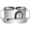 10 oz. White Stainless Steel Coffee Mug Thumbnail