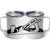 10 oz. White Stainless Steel Coffee Mug Thumbnail