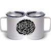10 oz. White Stainless Steel Coffee Mug Thumbnail