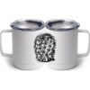 10 oz. White Stainless Steel Coffee Mug Thumbnail