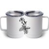 10 oz. White Stainless Steel Coffee Mug Thumbnail
