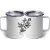 10 oz. White Stainless Steel Coffee Mug Thumbnail