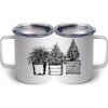10 oz. White Stainless Steel Coffee Mug Thumbnail
