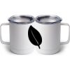 10 oz. White Stainless Steel Coffee Mug Thumbnail