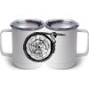 10 oz. White Stainless Steel Coffee Mug Thumbnail