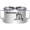 10 oz. White Stainless Steel Coffee Mug Thumbnail
