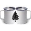 10 oz. White Stainless Steel Coffee Mug Thumbnail
